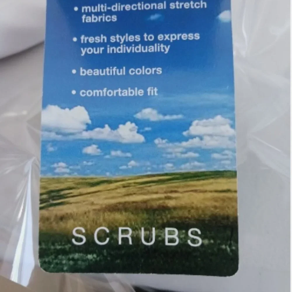 Jockey Scrub Pants XS Rib Trim Combo Comfortable Fit Women 2255 - 011 White - Picture 8 of 10